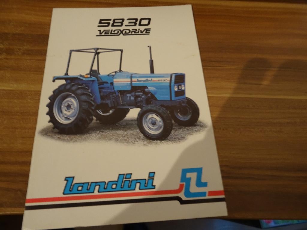 Landini 5830/6830 folders, Ophalen of Verzenden, Zo goed als nieuw