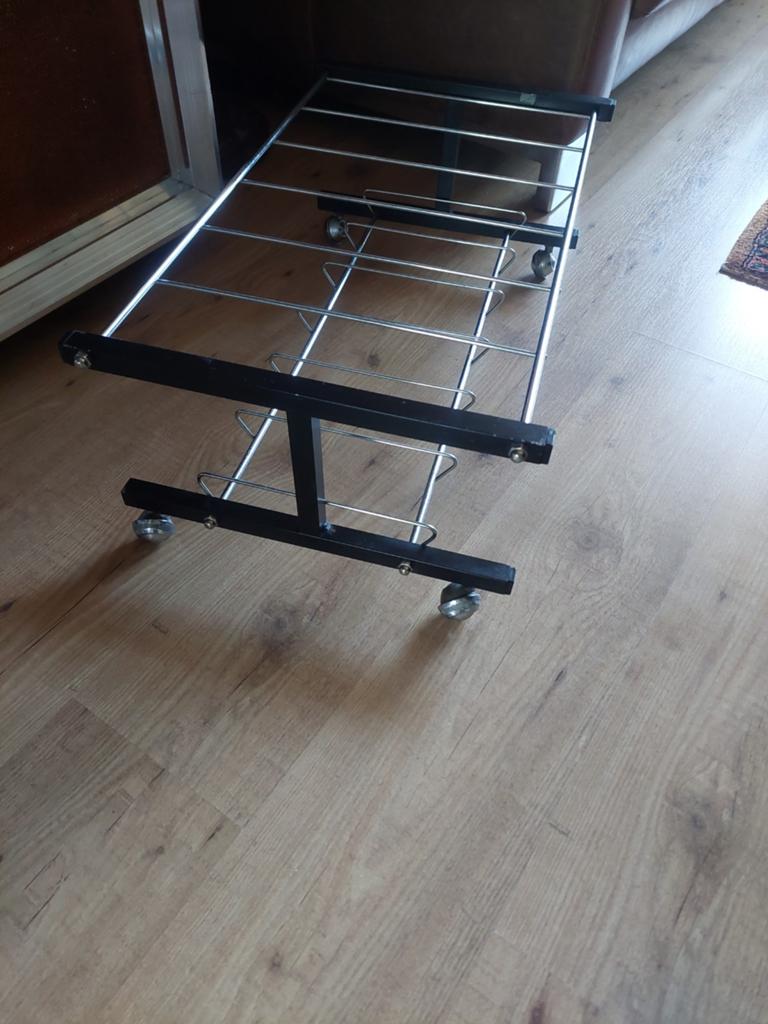 Lp platenrek jaren 60/70, Verzamelen, Retro, Ophalen, Huis en Inrichting