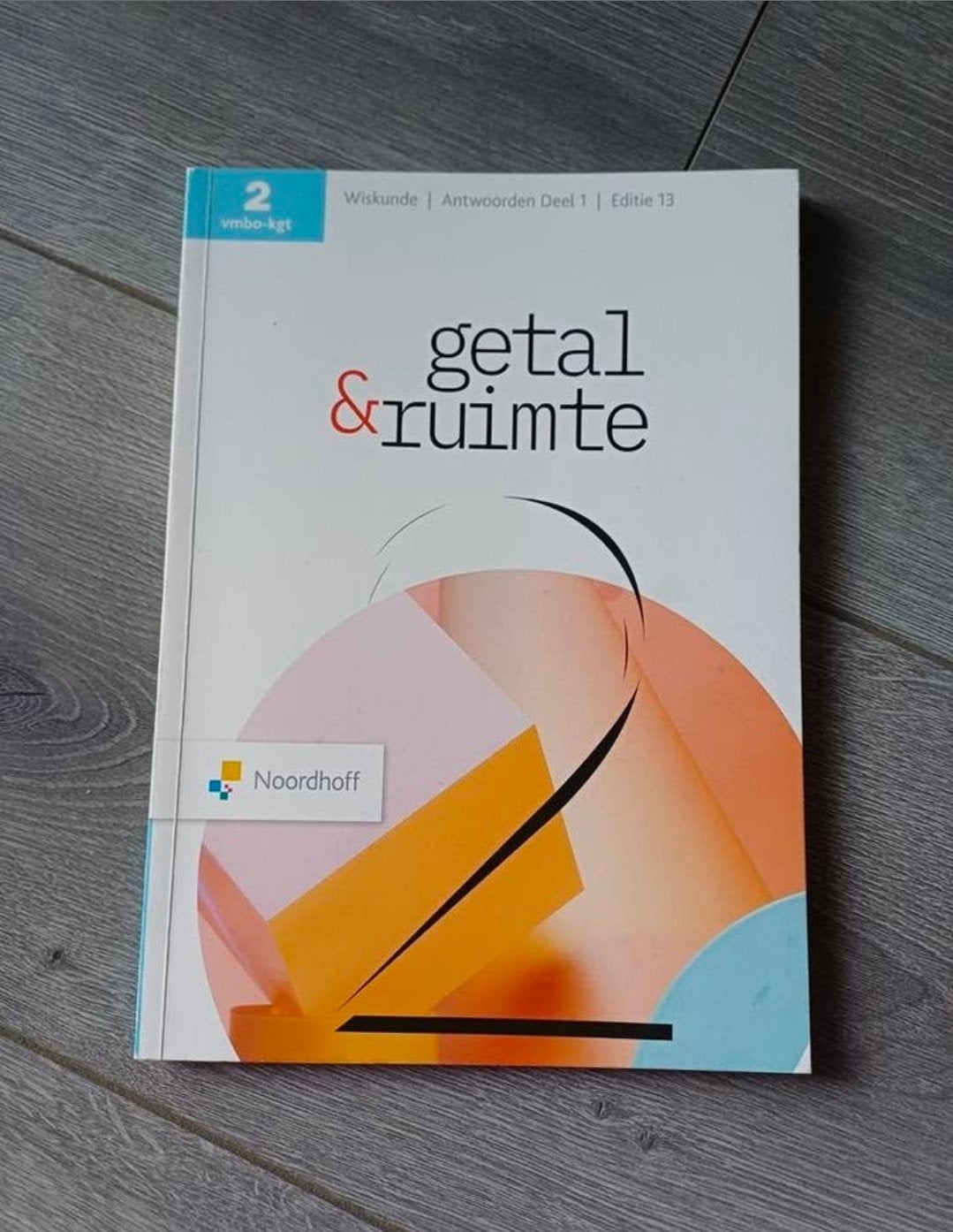 Getal & Ruimte 2 vmbo - kgt Antwoordenboek deel 1 editie 13, Boeken, Ophalen of Verzenden, Zo goed als nieuw, Overige niveaus
