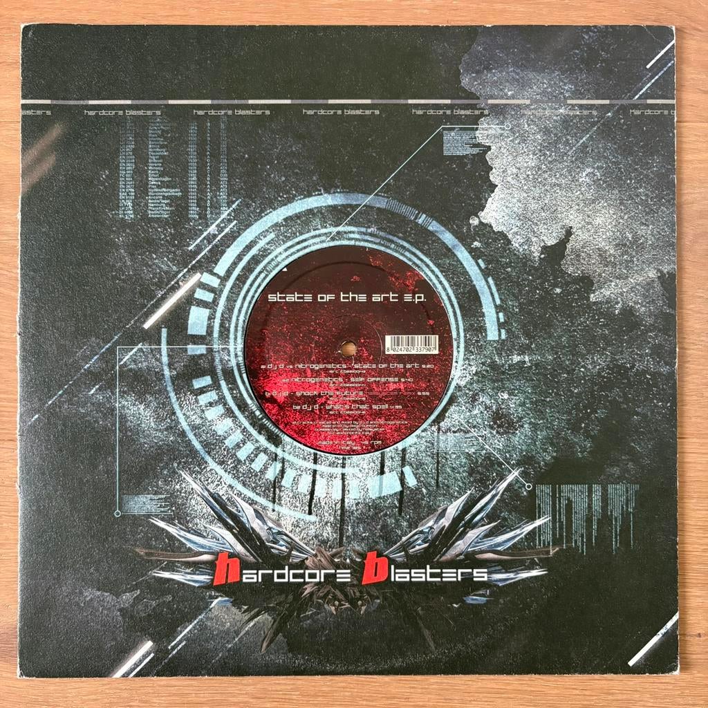 DJ D & Nitrogenetics - State Of The Art | Millenium Hardcore, Ophalen of Verzenden, Gebruikt, 12 inch