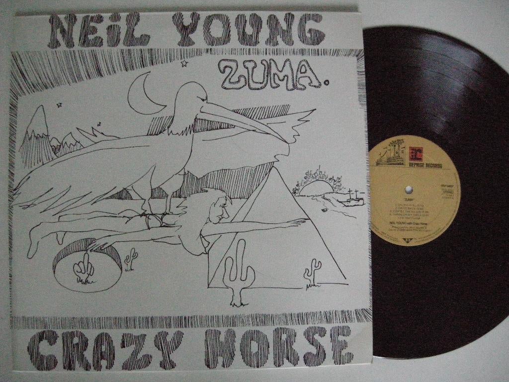 Neil Young & Crazy Horse Zuma - LP vinyl zgan, Ophalen, Zo goed als nieuw, 12 inch, Singer-songwriter