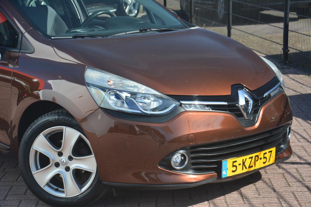 Renault Clio Estate 0.9 TCe Dynamique | Navigatie | Cruise-c, Voorwielaandrijving, Bruin, Origineel Nederlands, Handgeschakeld