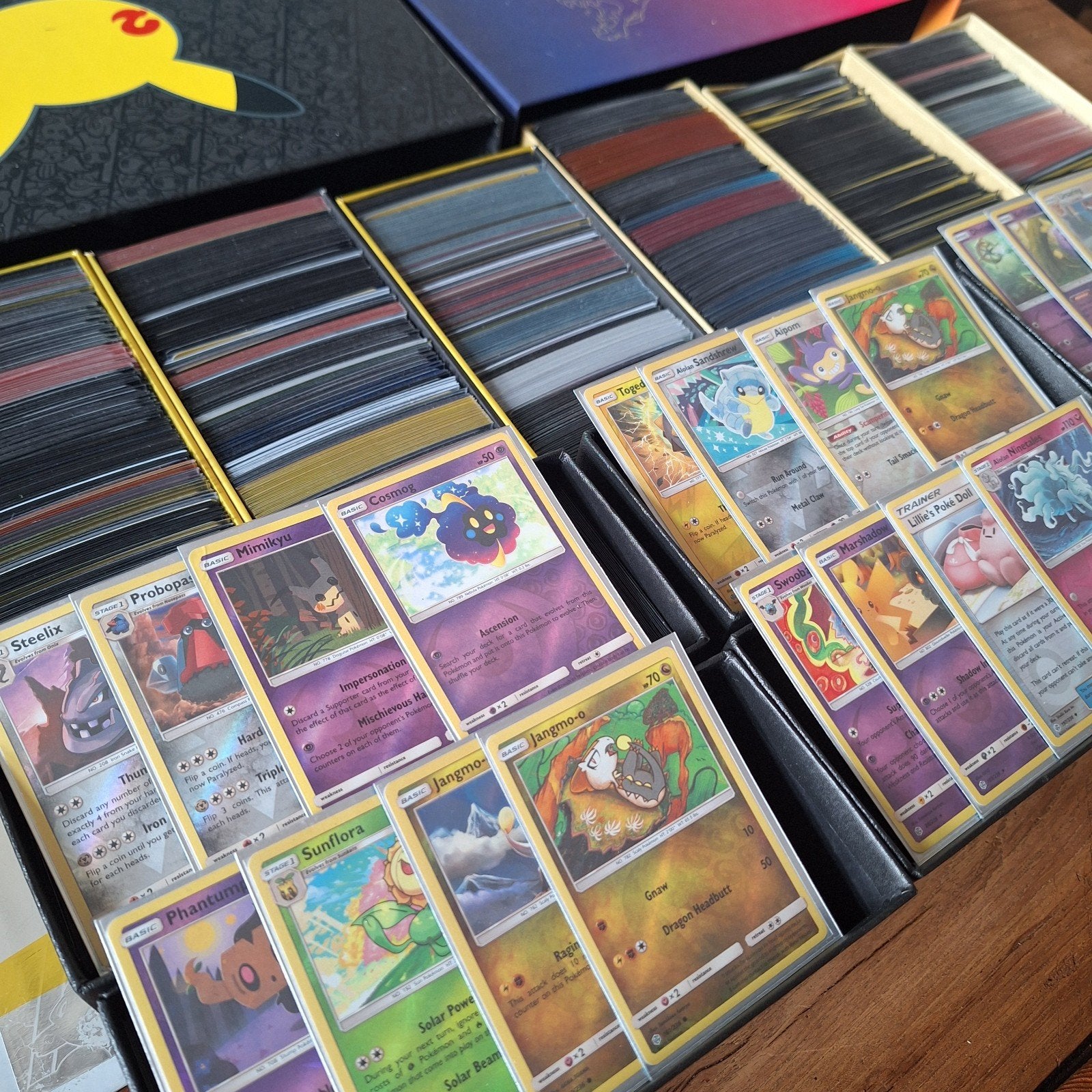 4000 bulk pokemon Holo & reverse kaarten MINT, Ophalen of Verzenden, Nieuw, Meerdere kaarten
