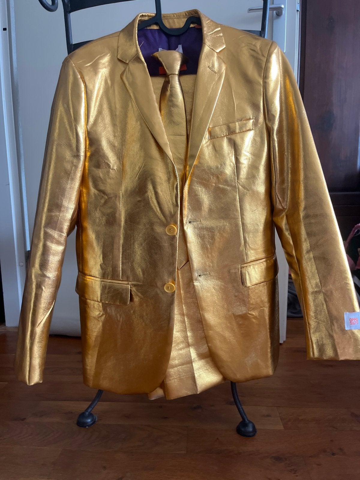 Gouden Pak, Kleding | Heren, Ophalen of Verzenden, Gedragen, Maat 46 (S) of kleiner