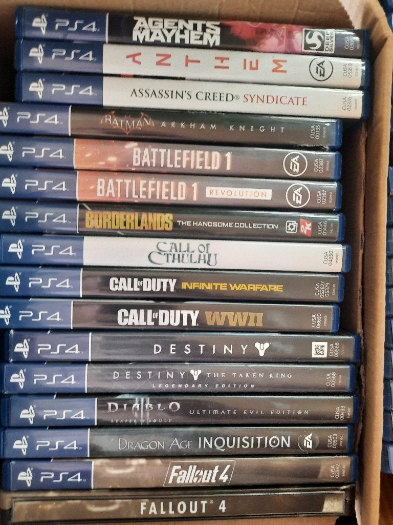 PS4 Games Battlefield, F1, Fifa, Tom Clancy, For Honor, GoW, Virtual Reality, Ophalen of Verzenden, Zo goed als nieuw, Eén computer