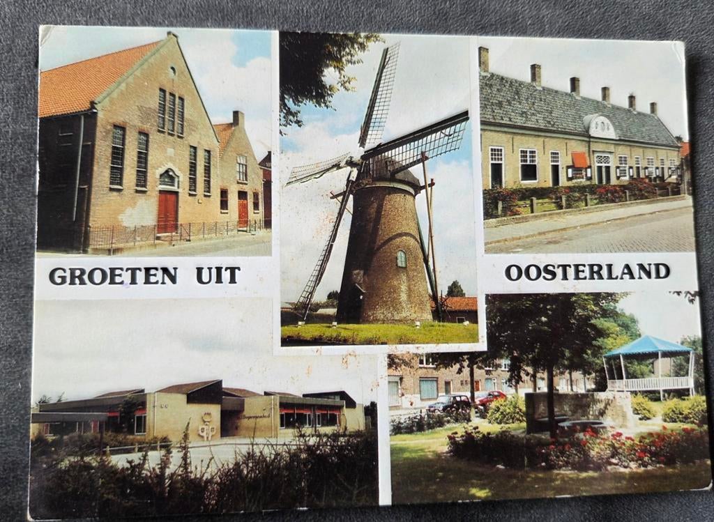 Groeten uit Oosterland, Verzenden, 1980 tot heden, Gelopen, Zeeland