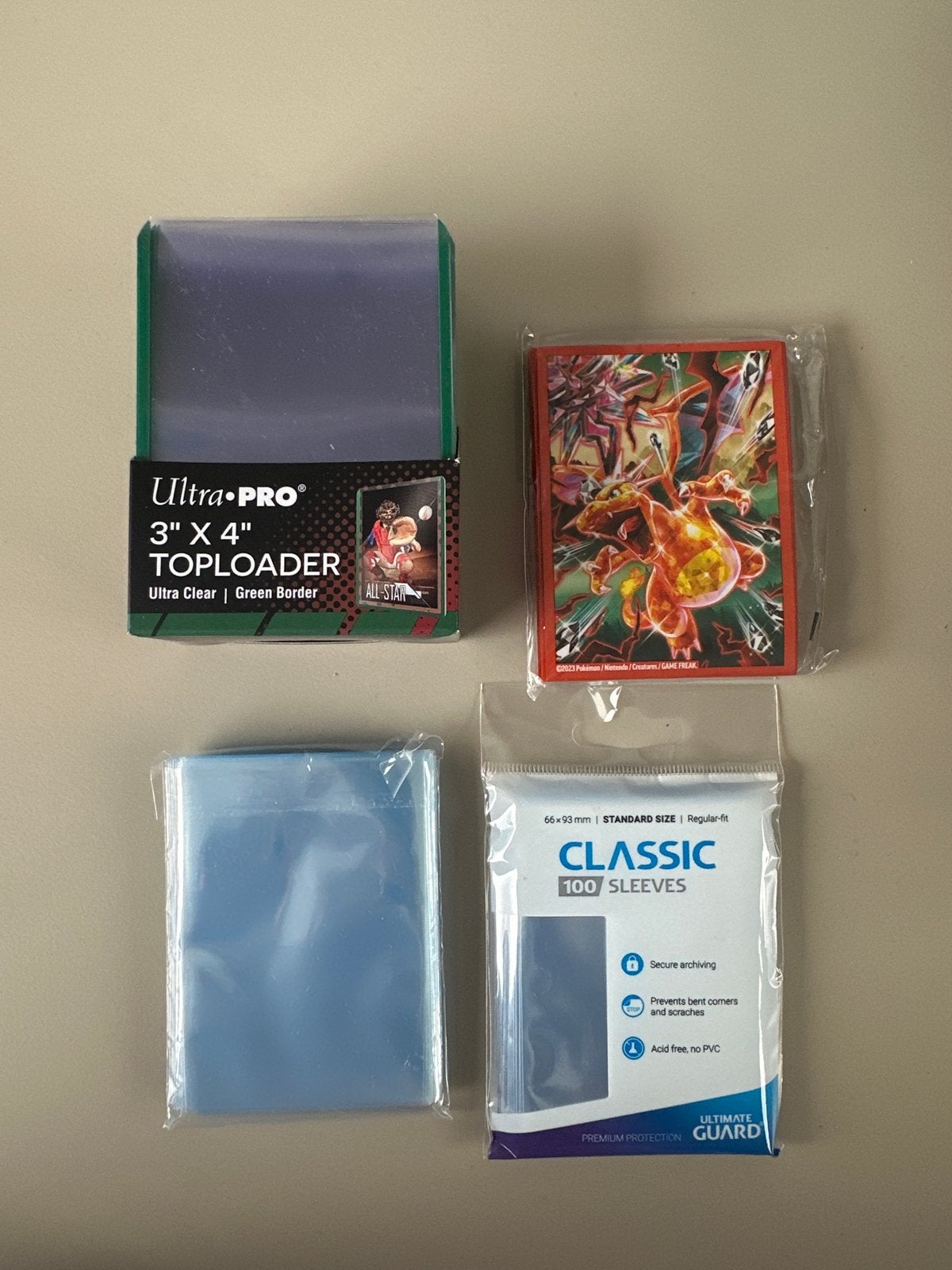 Verzamelkaarten hoesjes en toploaders - Ultra Pro & Ultimate, Ophalen, Nieuw, Sleeves of Kaarthoesjes