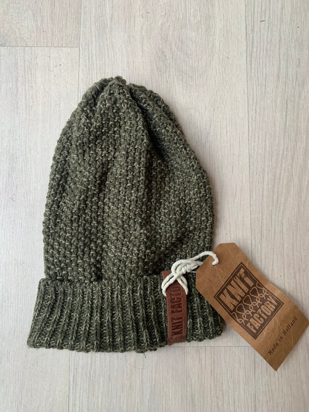 *NIEUW*Mooie unisex muts Knit Factory, Ophalen of Verzenden, Nieuw, Overige maten, Muts
