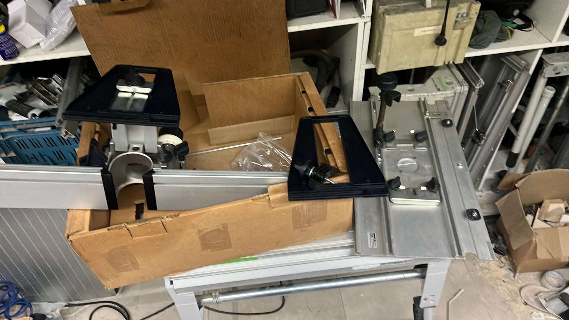 Festool of freesmodule, Ophalen of Verzenden, Zo goed als nieuw, Metaaldraaibank