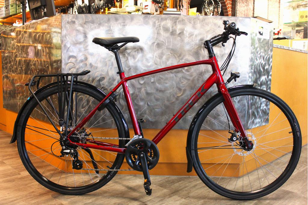 Nieuwe Trek FX1 hybride herenfiets Equipment, Fietsen en Brommers, 28 inch, Niet ingevuld, Nieuw, 49 tot 53 cm