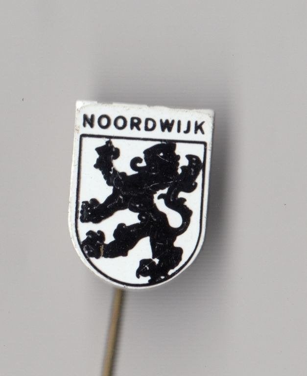 Noordwijk Stadswapen speldje, Gebruikt, Niet vindbaar, Niet vindbaar, Speldje of Pin