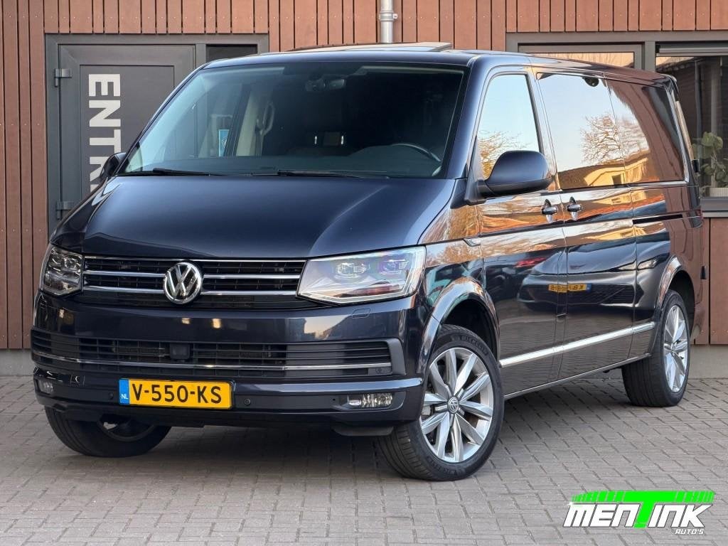 Volkswagen TRANSPORTER 2.0 TDI DSG DC Caravelle Elec dub sch, Auto's, 15 km/l, Bedrijf, Bluetooth, Geïmporteerd
