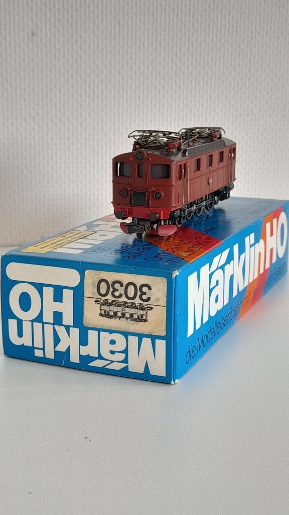 MARKLIN H0(3030)ELEKTRISCHE LOCOMOTIEF DA 884 VAN DE SJ(OVP), Wisselstroom, Gebruikt, Locomotief, Ophalen of Verzenden