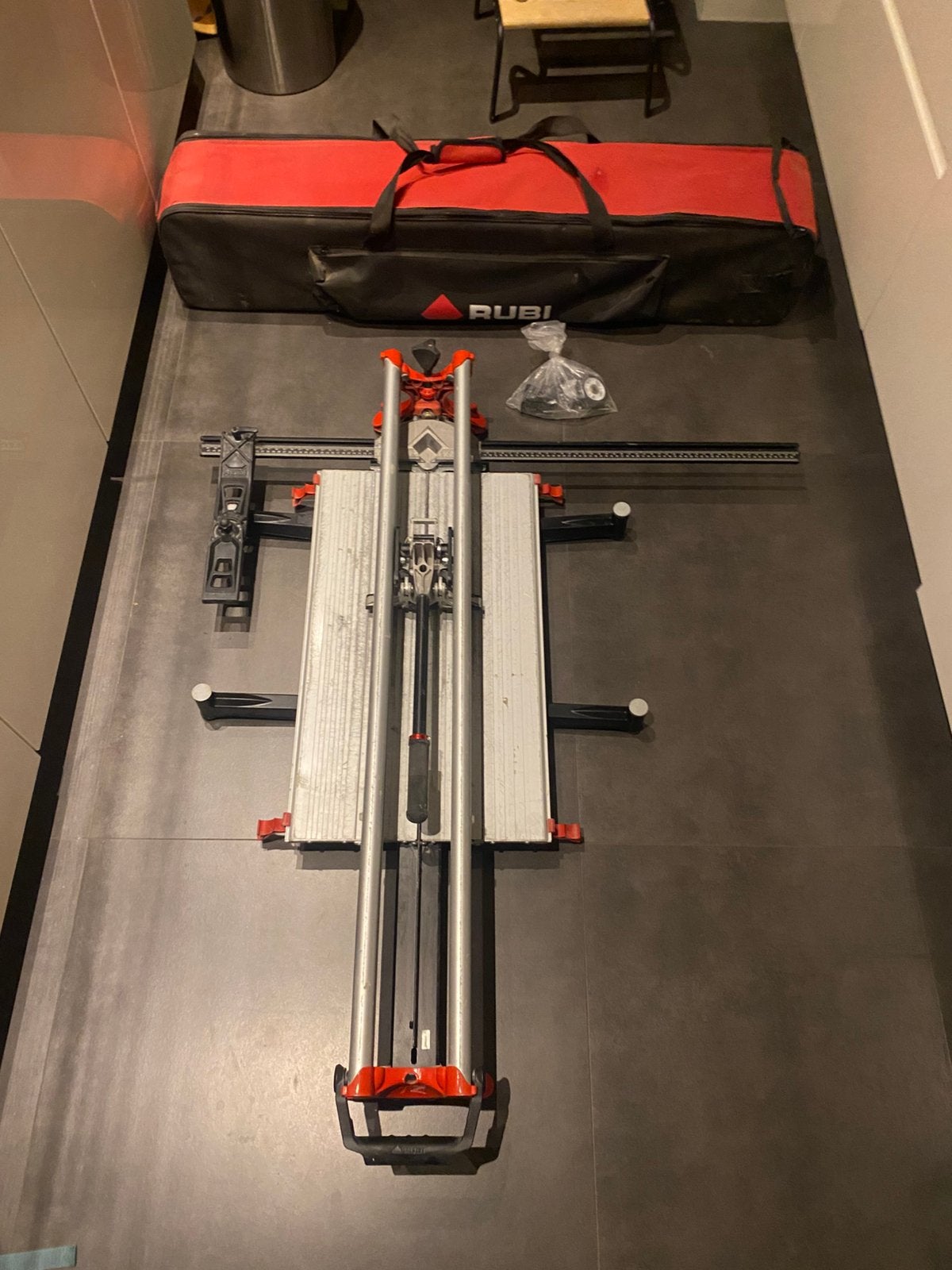 Rubi TZ 1020 Tegelsnijder | 102 cm | + 2 snijwieltjes, Ophalen of Verzenden