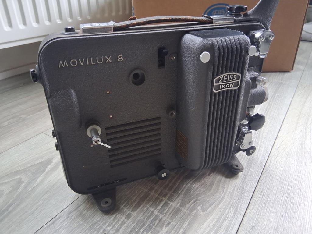 Vintage Movilux 8 Filmprojector - Zeiss Ikon, Ophalen of Verzenden, Gebruikt