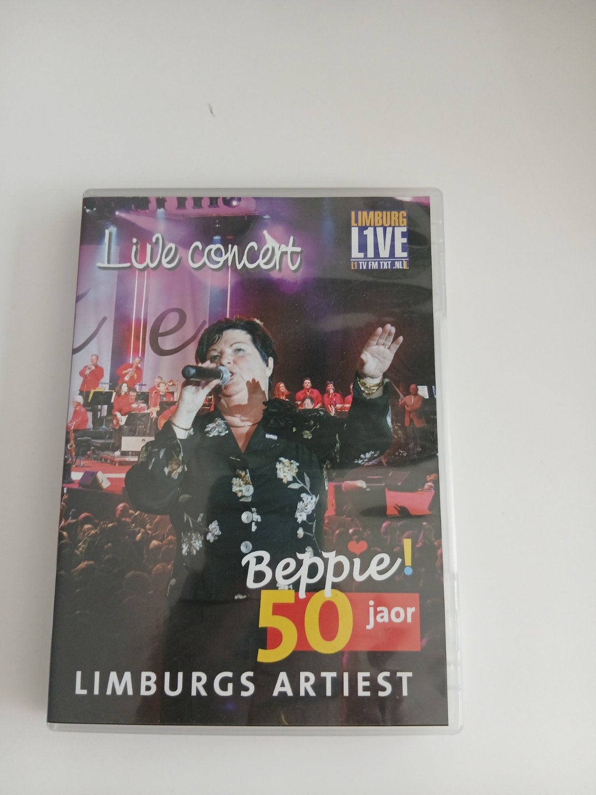 Beppie Kraft - 50 Jaar Limburgs Artiest Live Concert DVD, Cd's en Dvd's, Alle leeftijden, Nederlands, Zo goed als nieuw, Concert
