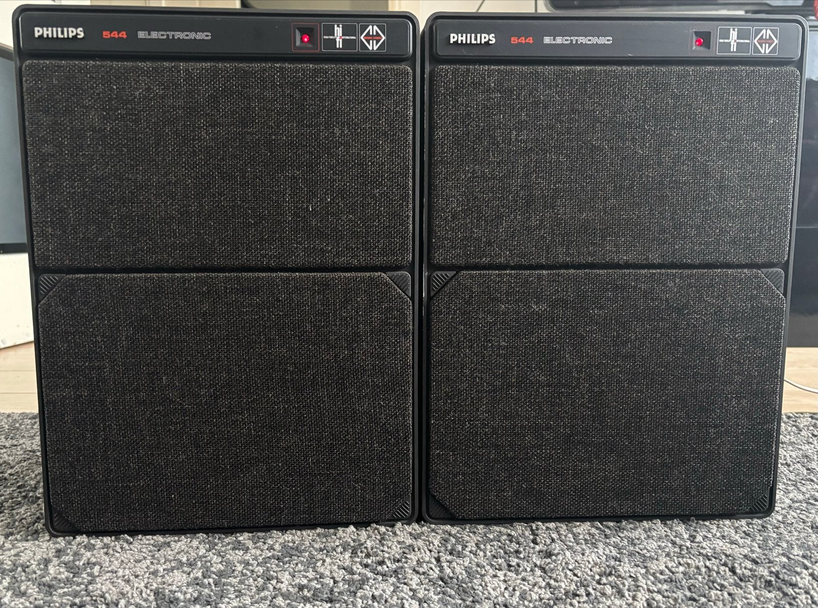 Philips MFB 22HR544/50R Speakers, Ophalen, Stereo speakers, Philips, Gebruikt