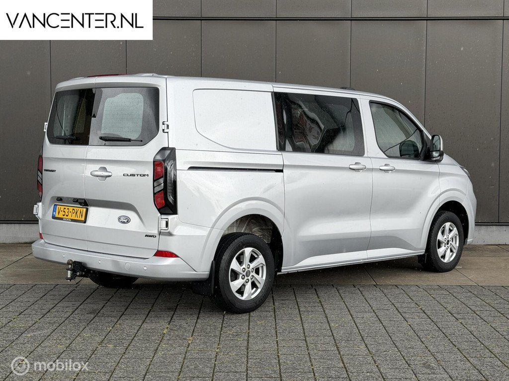 Ford Transit Custom 2.0 TDCI 185PK Automaat AWD L1 Carplay, Automaat, Parkeersensor, Stof, Gebruikt