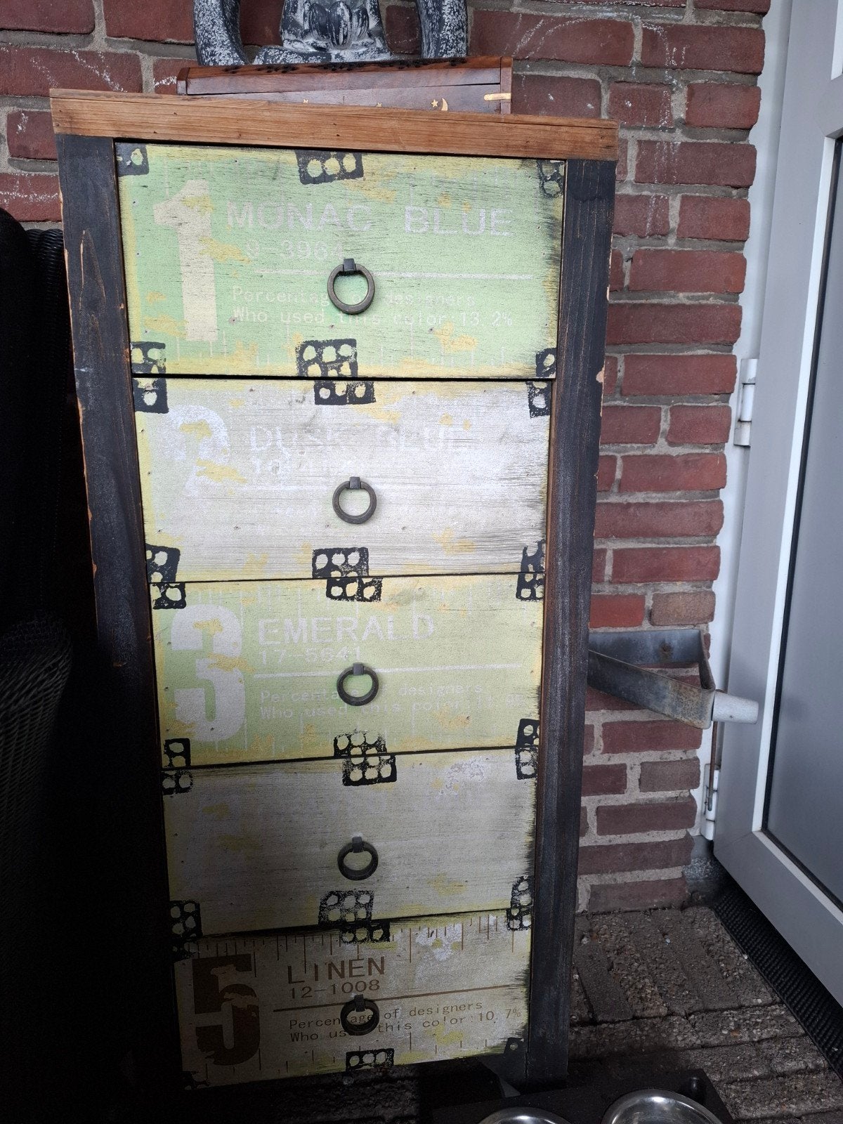 Mooi 'oude stijl' kastje, Ophalen, 5 laden of meer, 100 tot 150 cm, 50 tot 100 cm