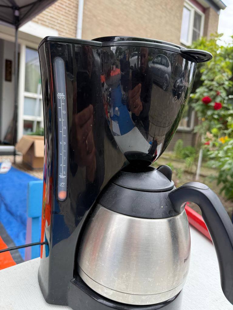 Philips Café Therm Koffiezetapparaat met Thermoskan, Witgoed en Apparatuur, Koffiezetapparaten, Afneembaar waterreservoir, Gebruikt