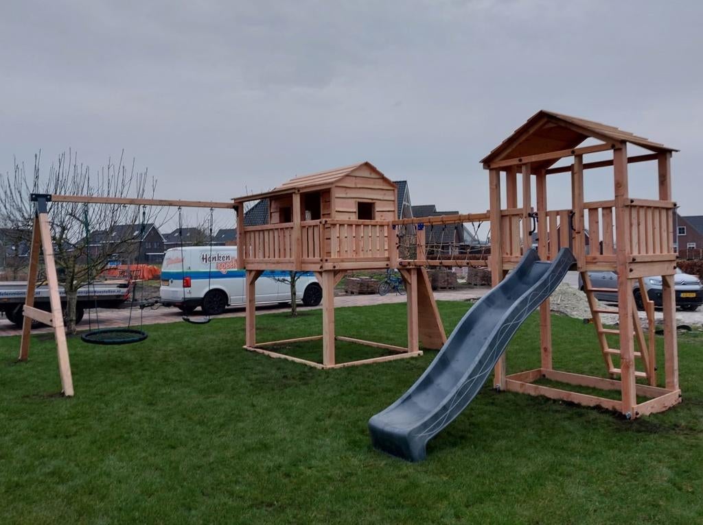 BOOMHUT KASTEEL speeltoren speelhuis klimtoren speeltoestel, Kinderen en Baby's, Speelgoed | Buiten | Speeltoestellen, Ophalen
