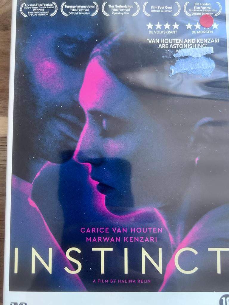 Instinct (DVD) - Carice van Houten, Marwan Kenzari, Vanaf 16 jaar, Ophalen of Verzenden, Zo goed als nieuw