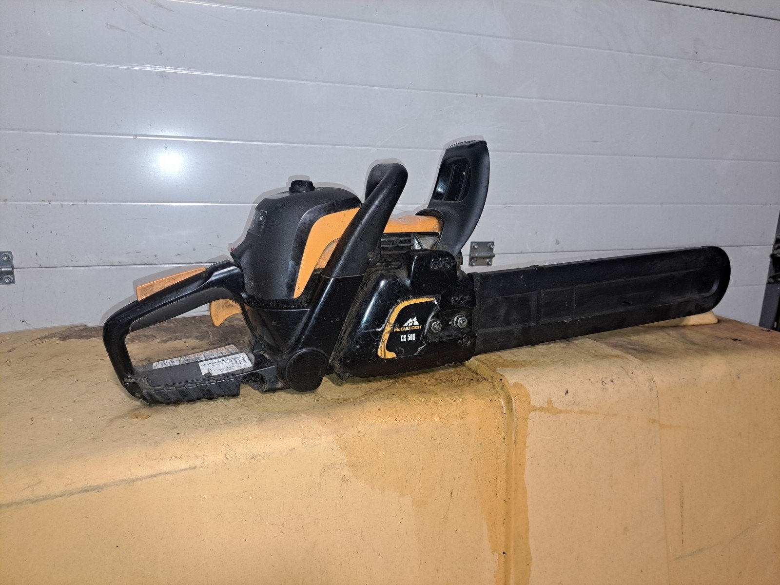 McCulloch CS 50S Motorzaag 45 cm - Gecontroleerd & Getest, 70 mm of meer, Ophalen of Verzenden, Zo goed als nieuw, 1200 watt of meer