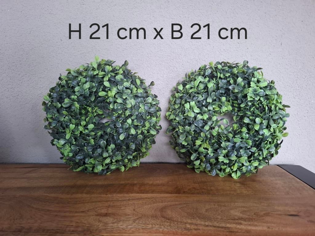 Kunst Buxus Kransen Klein, Ophalen, Nieuw, Binnen