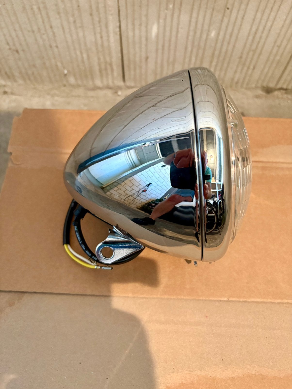OEM Harley Davidson FXSTS softail springer 5 - 3/4 koplamp, Motoren, Ophalen of Verzenden, Gebruikt