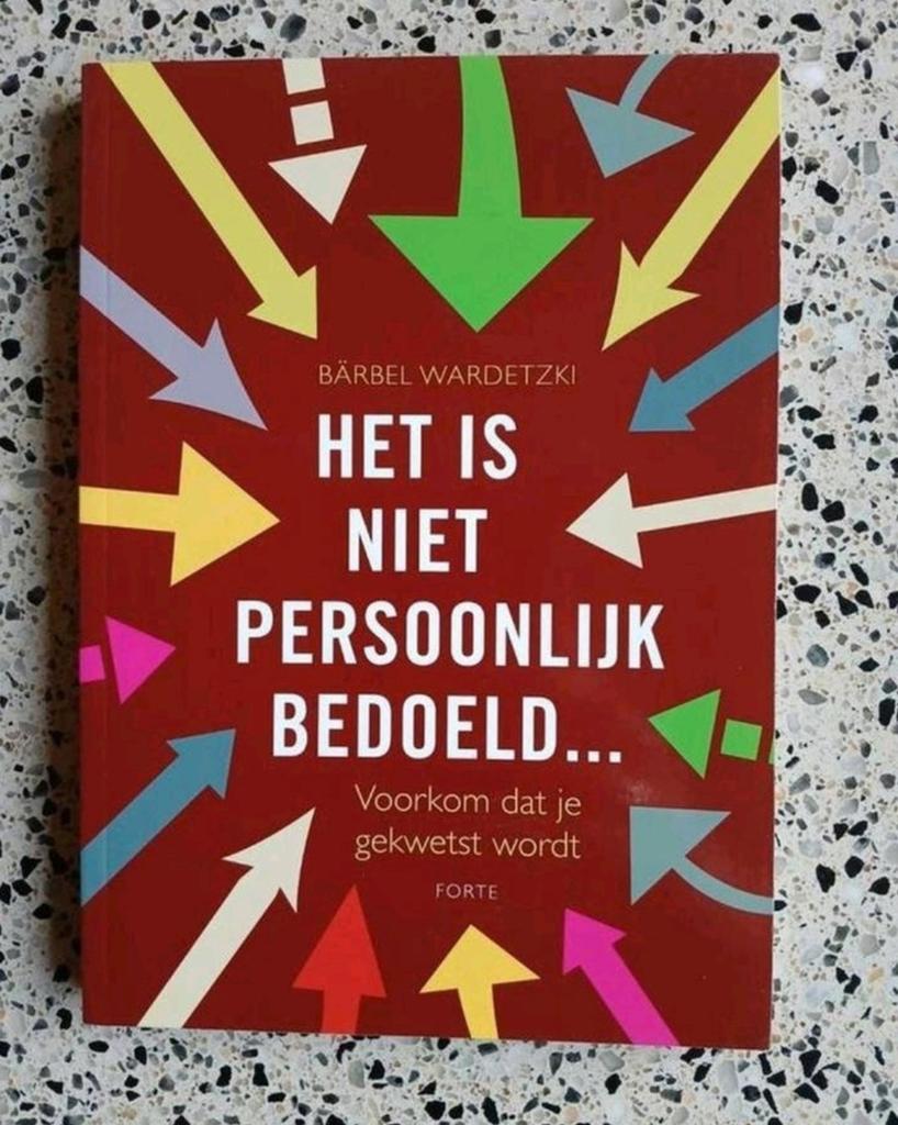 Het is niet persoonlijk bedoeld - Bärbel Wardetzki VASTE PRI, Ophalen of Verzenden, Zo goed als nieuw