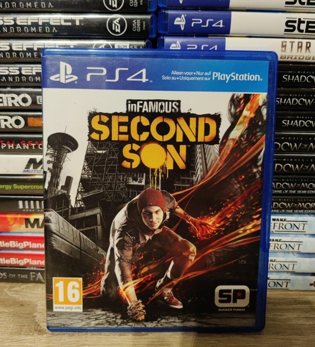 infamous second son playstation 4, 1 speler, Ophalen of Verzenden, Zo goed als nieuw, U