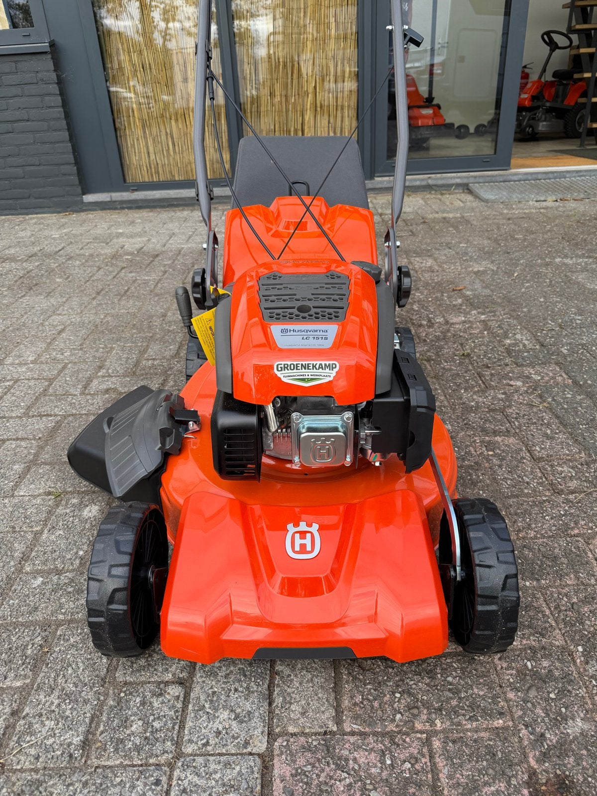 Husqvarna LC 151S Benzine Grasmaaier, Ophalen, Cirkelmaaier, Nieuw, 50 cm of meer