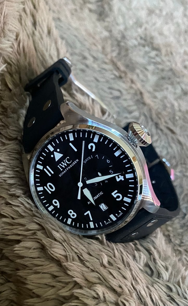 IWC le petit prince         (homagge), Ophalen of Verzenden, Zo goed als nieuw, Leer, Overige merken