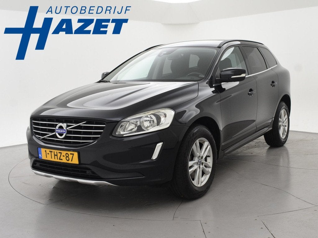 Volvo XC60 2.0 D4 180 PK AUT EURO 6 - ORIG NL + NAVIGATIE |, Auto's, 4 cilinders, 1634 kg, Leder en Stof, Zwart