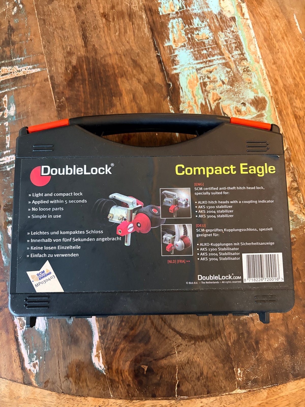 DoubleLock Compact Eagle Disselslot - SCM gekeurd, Ophalen of Verzenden, Zo goed als nieuw