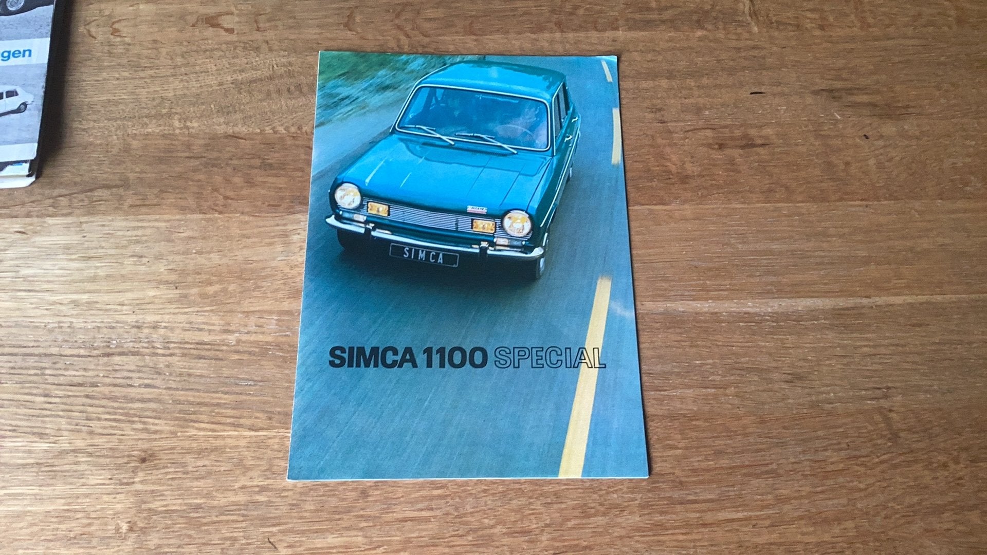Simca 1100 Special brochure, Ophalen of Verzenden, Gelezen, Overige merken