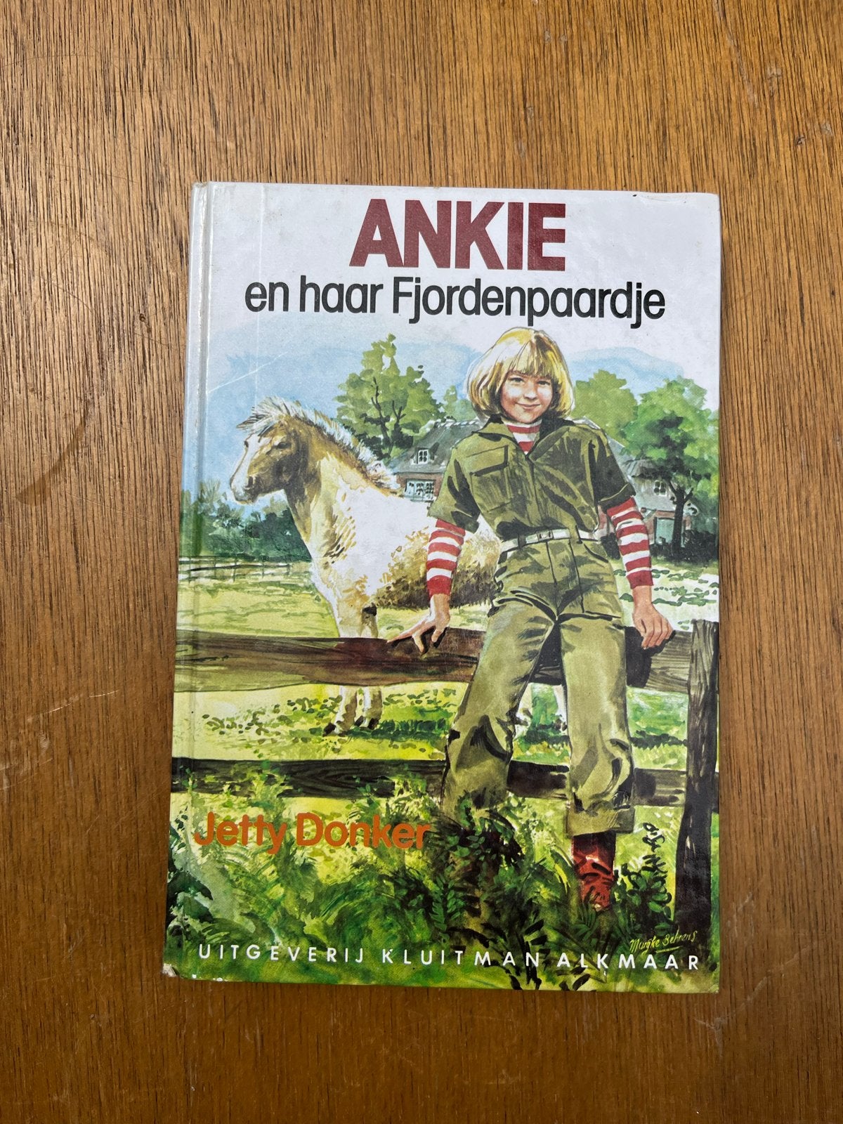 Ankie en haar Fjordenpaardje - Jetty Donker (Zonnebloemserie, Boeken, Ophalen of Verzenden, Gelezen, Fictie