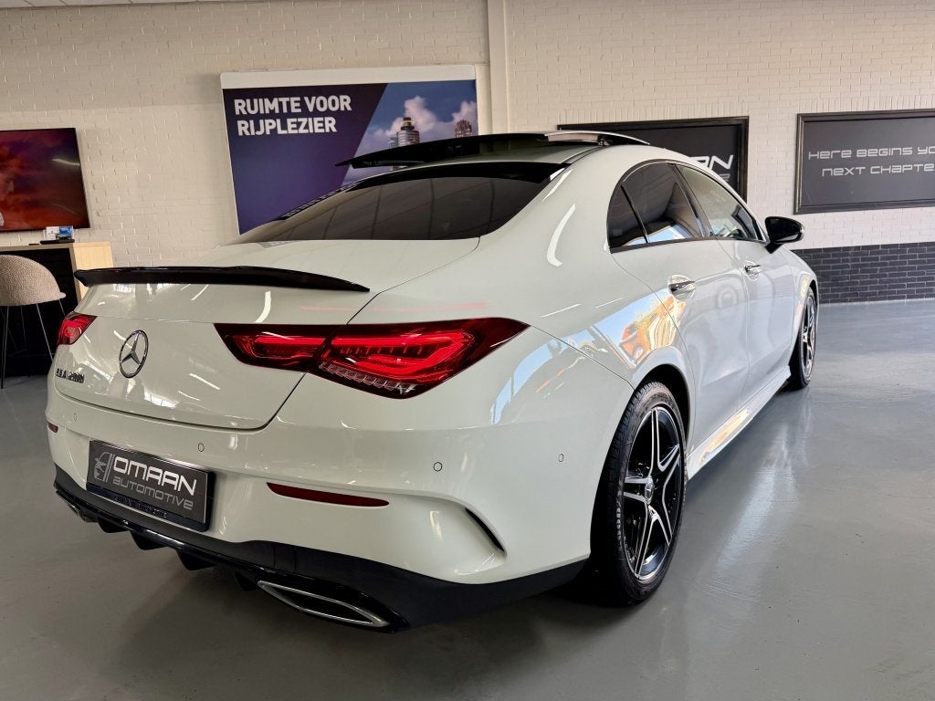 Mercedes-Benz CLA-Klasse CLA 200 AMG PANO MEMORY SFEER, Auto's, Automaat, Gebruikt, Euro 6, 4 cilinders