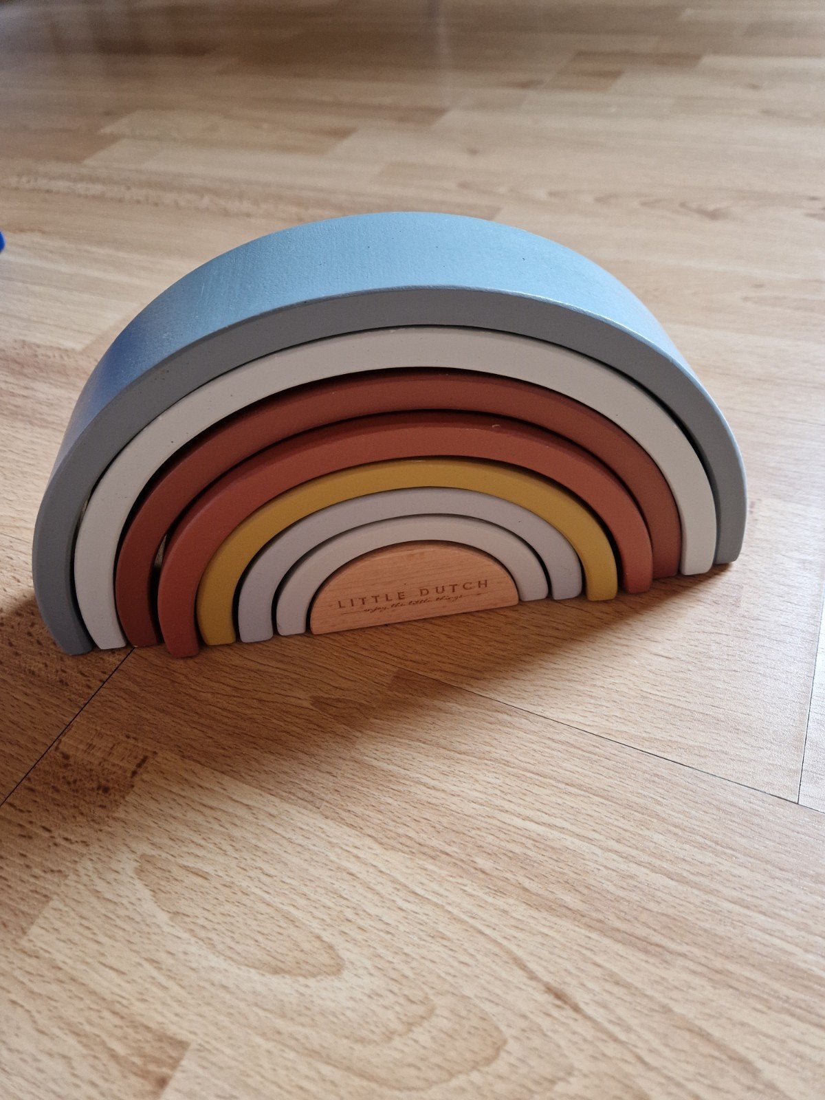 Little Dutch houten stapelregenboog, Ophalen, Gebruikt