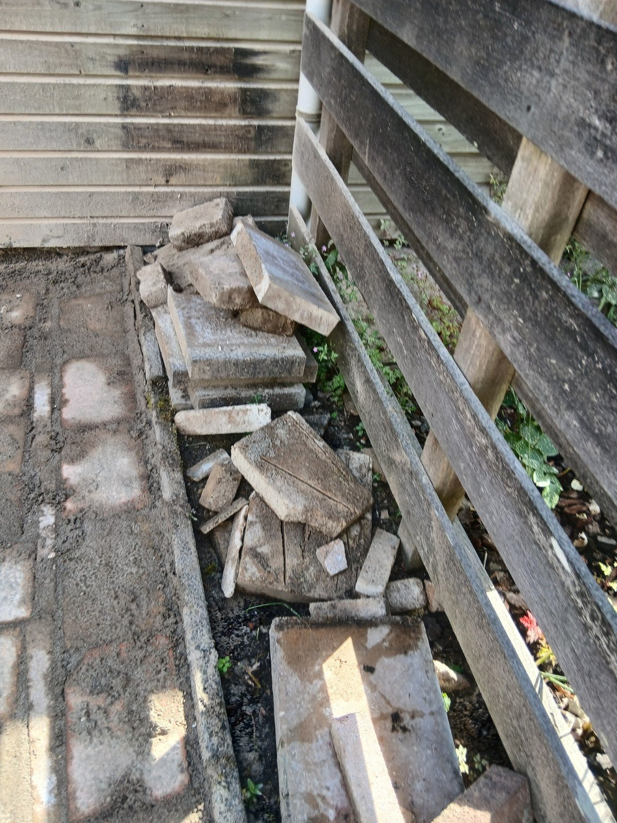 Gebruikte tegels voor tuin of pad, Ophalen, Overige materialen, Gebruikt, 20 tot 40 cm