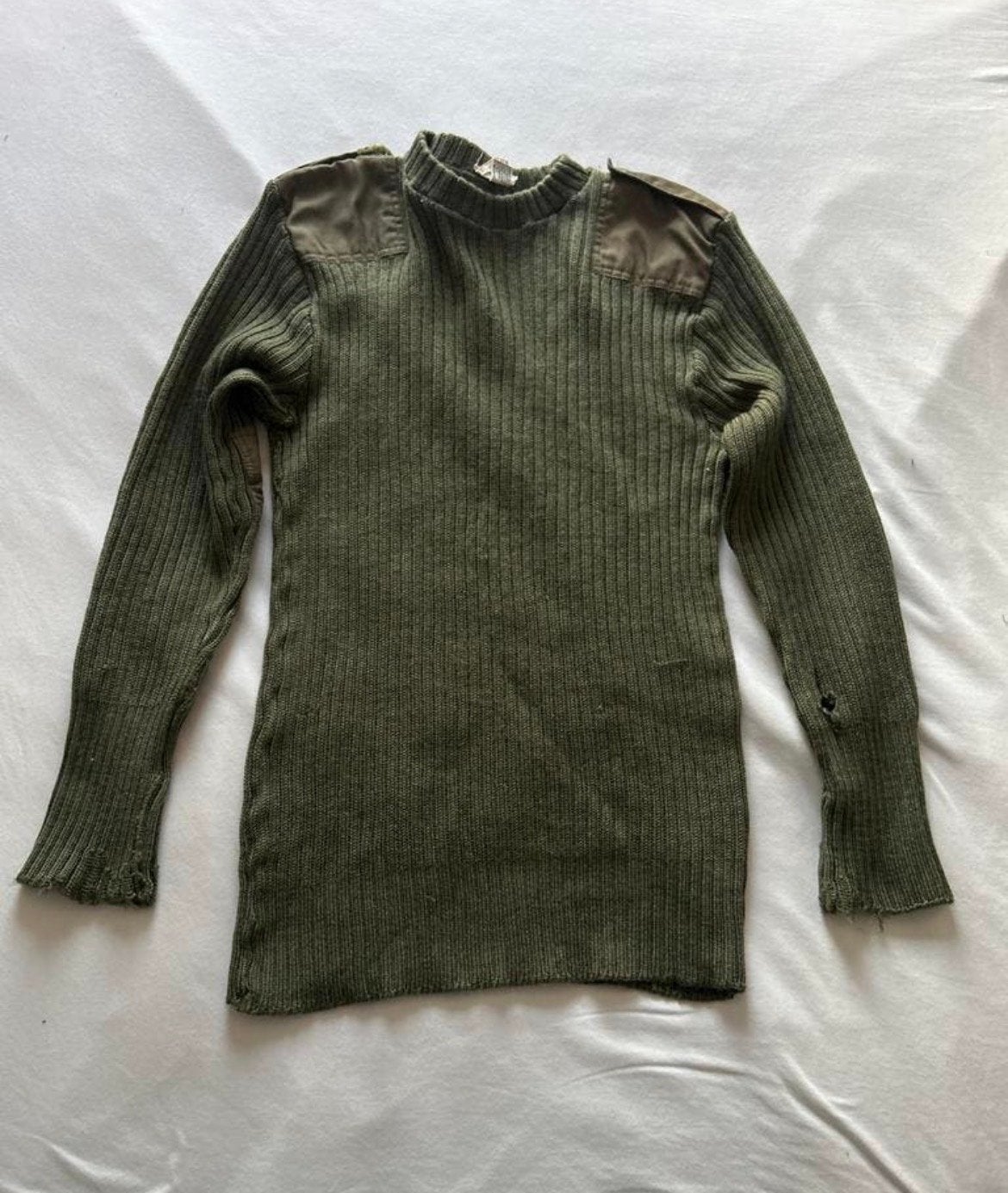 Britse leger trui - Gebruikte staat - Vintage, Ophalen of Verzenden, Landmacht, Engeland, Kleding of Schoenen