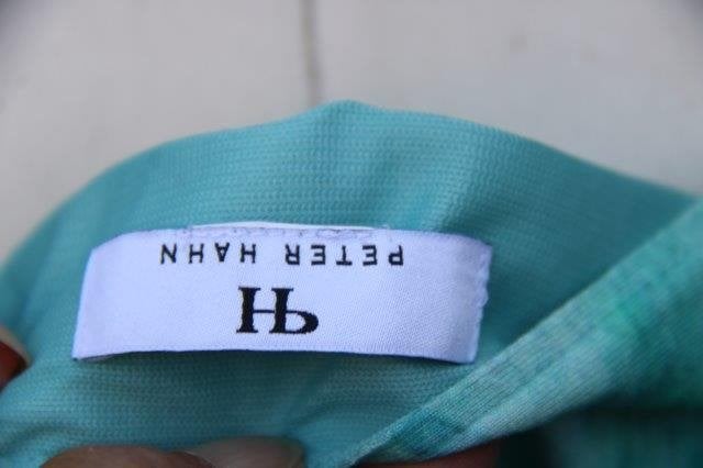 Jurk turquise Peter Hahn mt L Vaste prijs AANBIEDING, Blauw, Maat 42/44 (L), Ophalen of Verzenden, Zo goed als nieuw