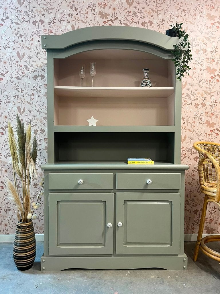 Vintage buffetkast woonkamerkast ‘Rens’, Huis en Inrichting, Kasten | Buffetkasten, Klassiek, Josièfine Vintage Line, Ophalen of Verzenden