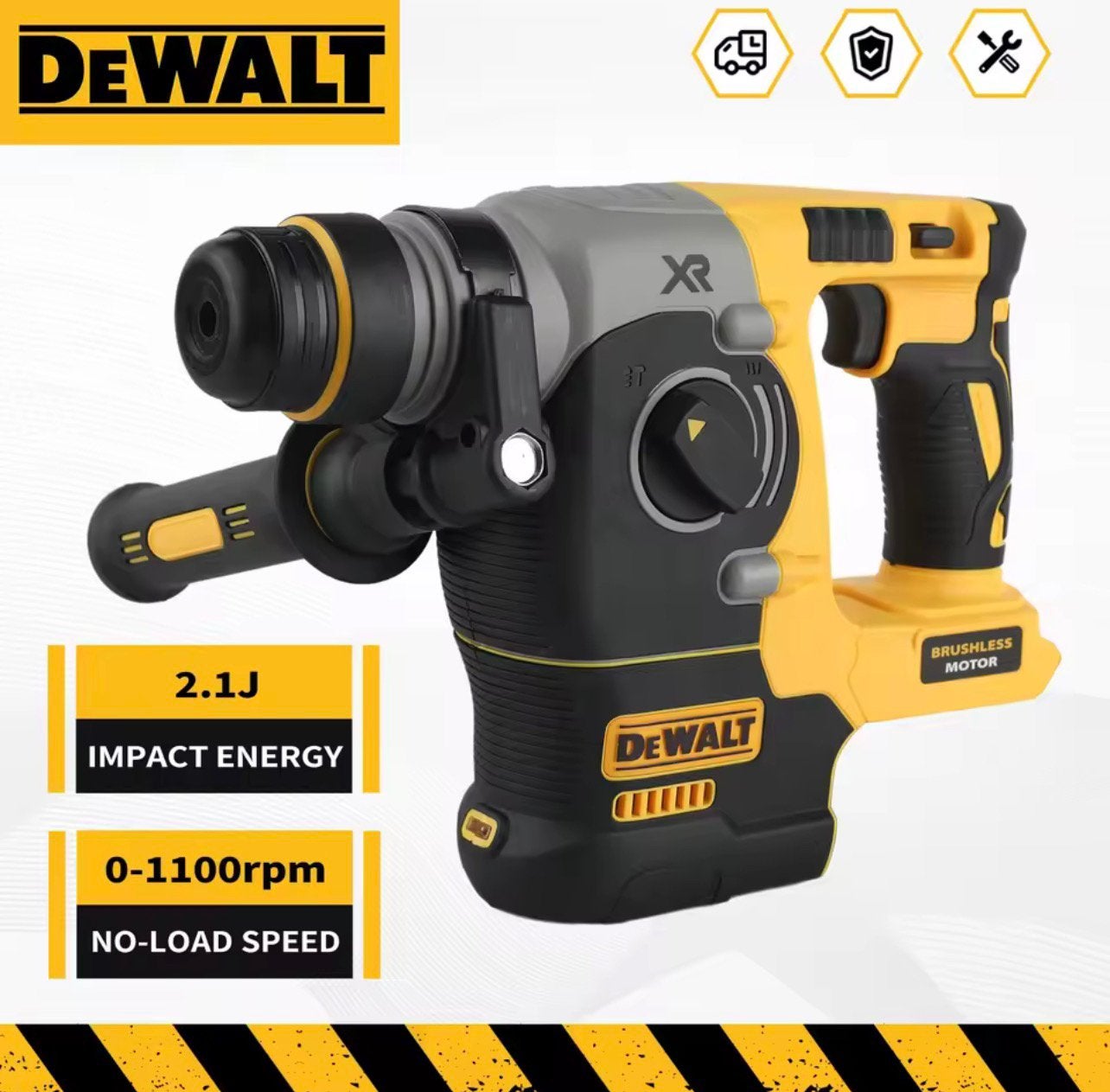 DEWALT XR 18V SDS-Plus borstelloze hamer,, Ophalen of Verzenden, Nieuw, Boor- en/of Breekhamer