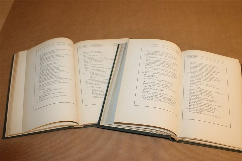 Goethe — Faust I + II — Vertaling Scheltema [1928], Ophalen of Verzenden, Gelezen