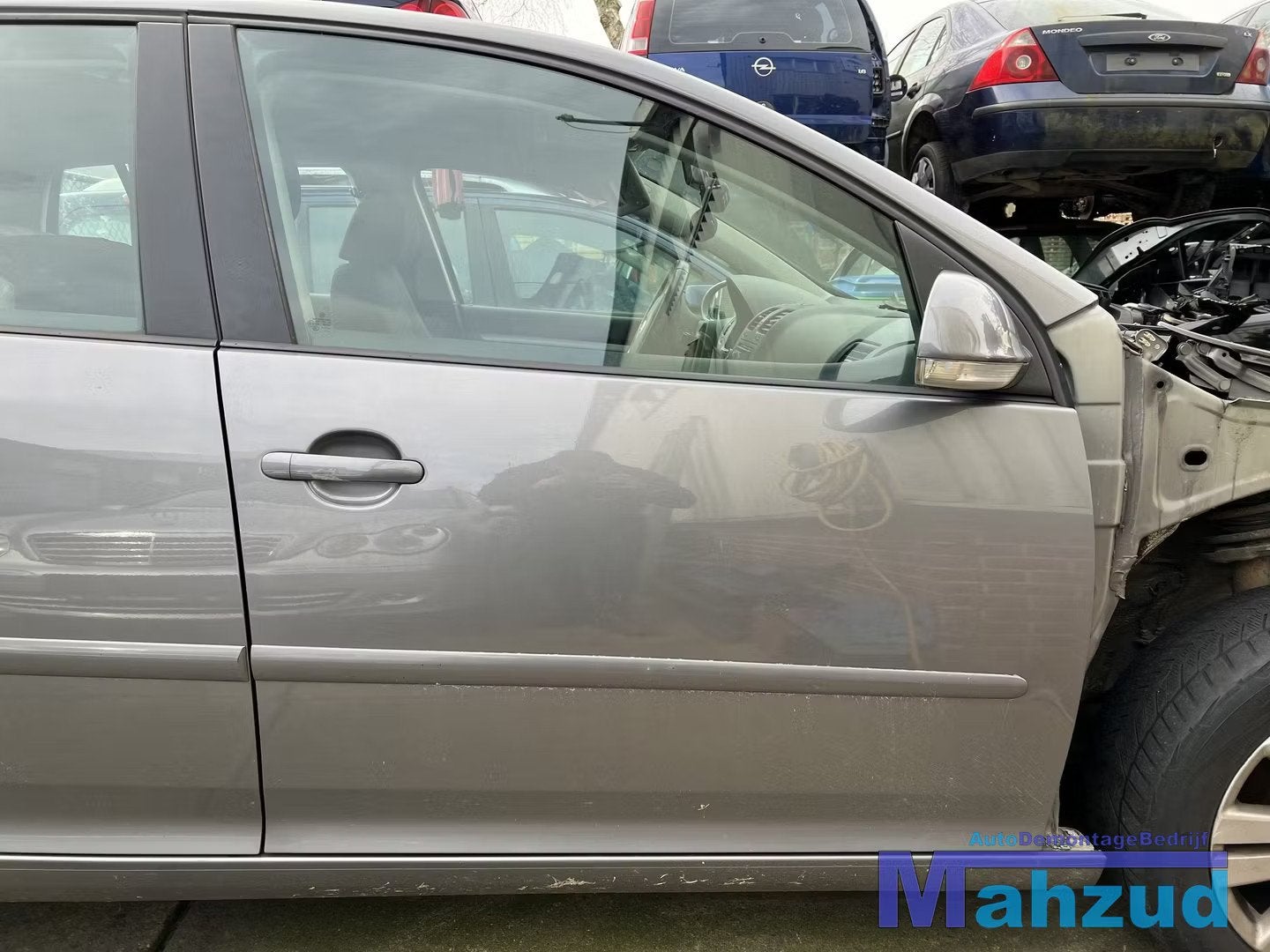 VW GOLF 5 LA7T rechts Voor deur portier 2003-2009, Gebruikt, Volkswagen AG, Volkswagen, Deur