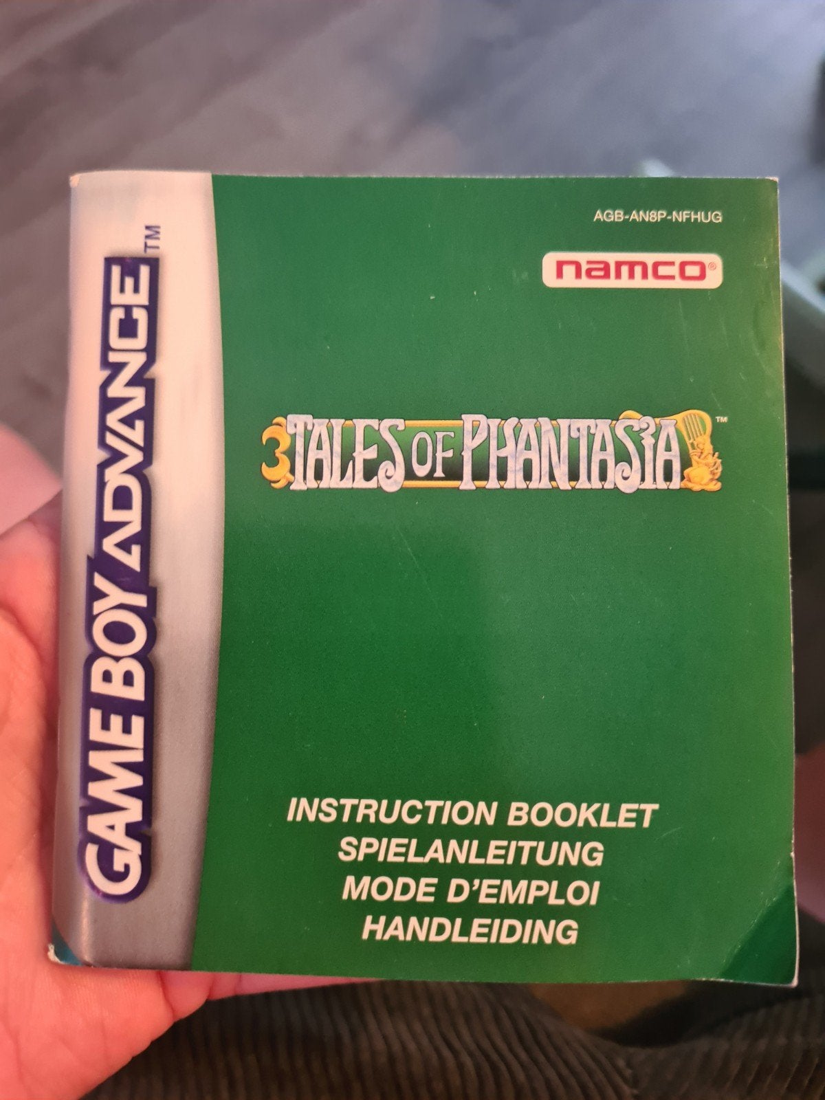 handleiding tales of phantasia, Spelcomputers en Games, Games | Nintendo Game Boy, Ophalen of Verzenden, Zo goed als nieuw
