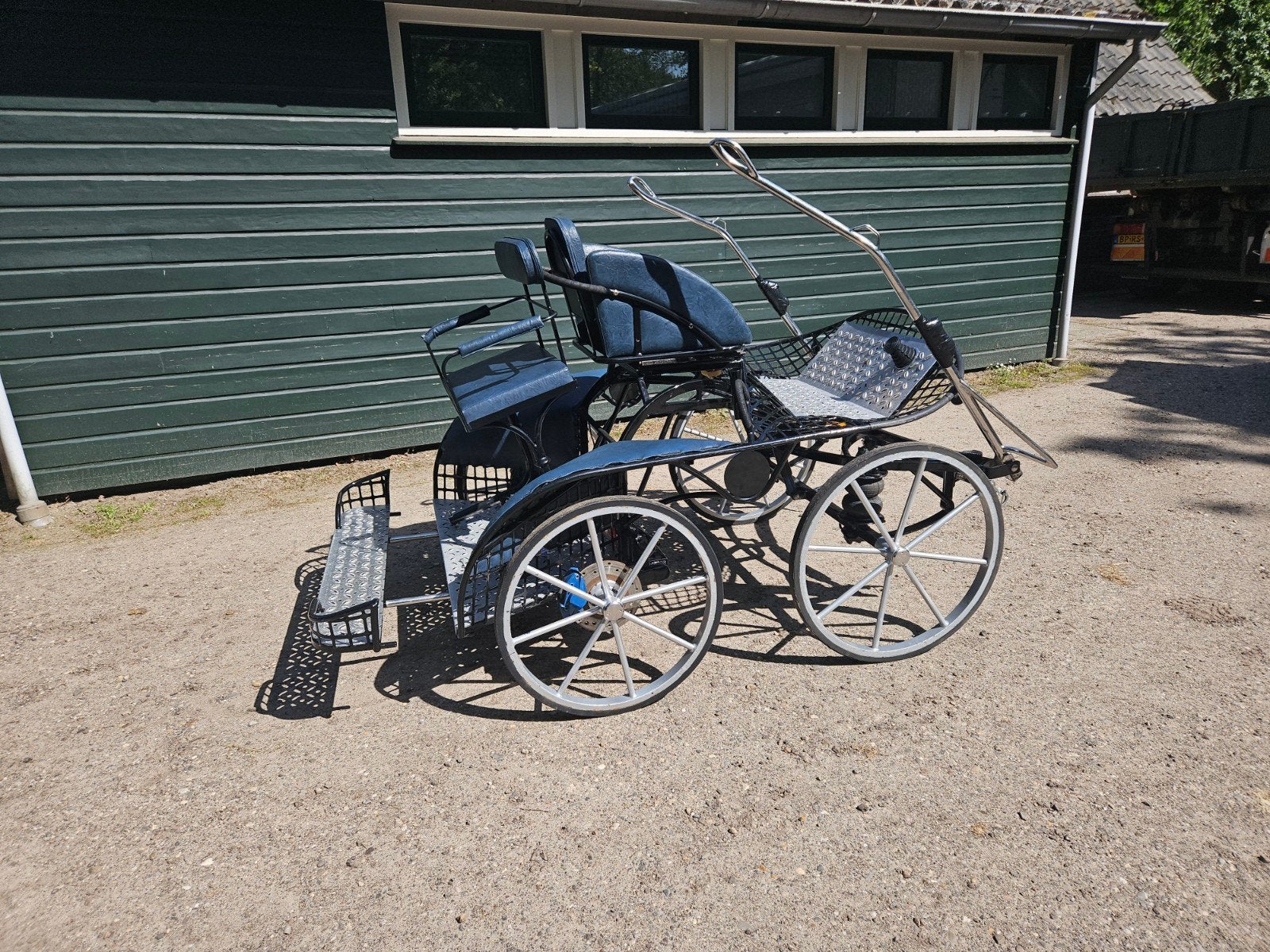 lichtgewicht enkelspanwagen, Dieren en Toebehoren, Gebruikt, Marathonwagen
