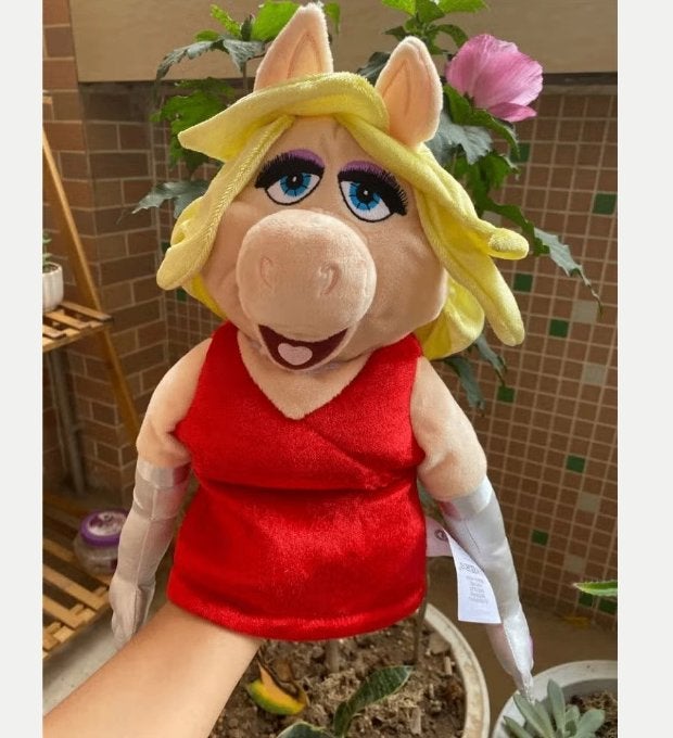 The Muppet Show handpop Miss Piggy (28cm), Ophalen of Verzenden, Nieuw, Overige typen