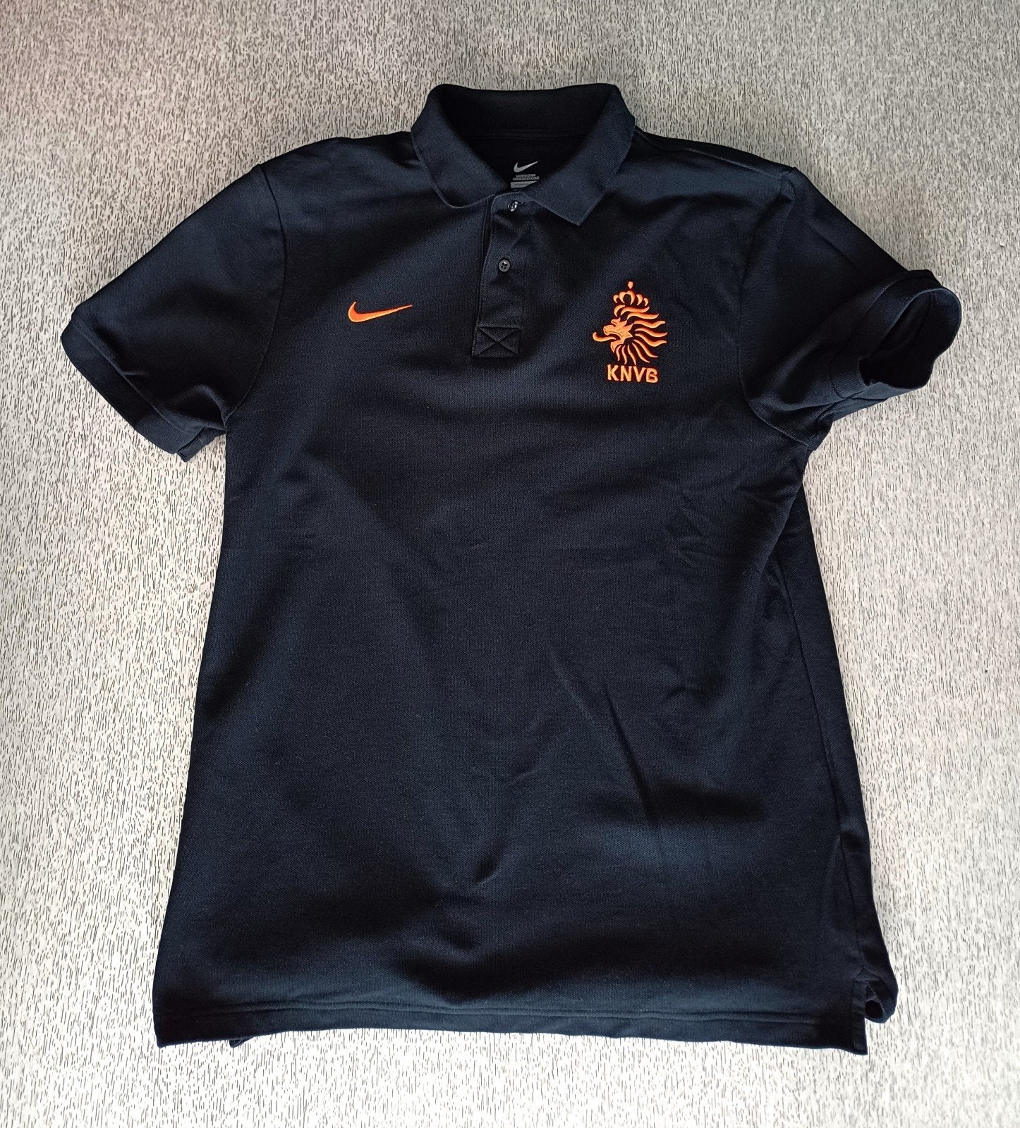 Nike KNVB Nederlands Elftal Cotton Polo 2012 (M), Ophalen of Verzenden, Zo goed als nieuw, Overige binnenlandse clubs, Shirt
